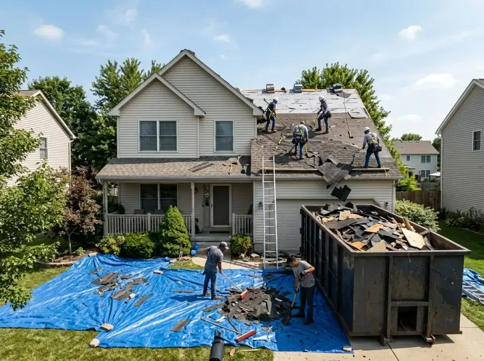 roof-replacement-debris-remova-004 — frequently asked questions, Cheapest Dumpster Rentals in Ponchatoula, LA